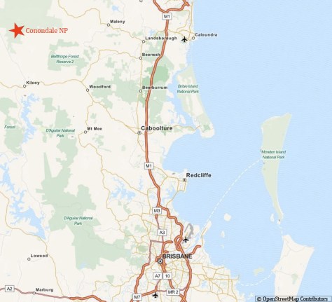 Conondale NP location