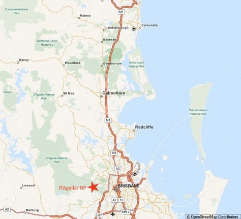 D'aguilar NP location