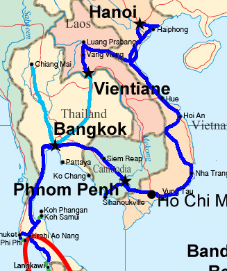 South East Asia Northern